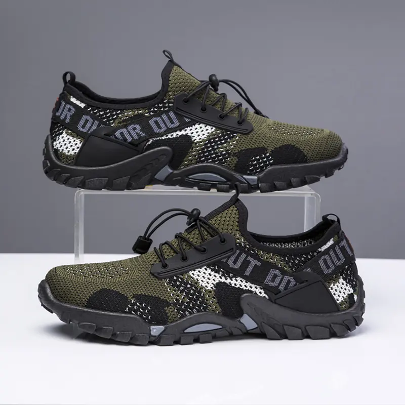 Casual shoes Fashionable new sports shoes men's spring outdoor hiking shoes men's comfortable breathable hiking shoes