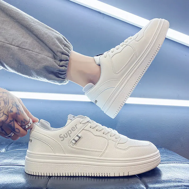 Skateboard Shoes for Men 2024 Spring Men's Skate Shoes Leisure Sports Running Shoes Youth Trendy Sneakers