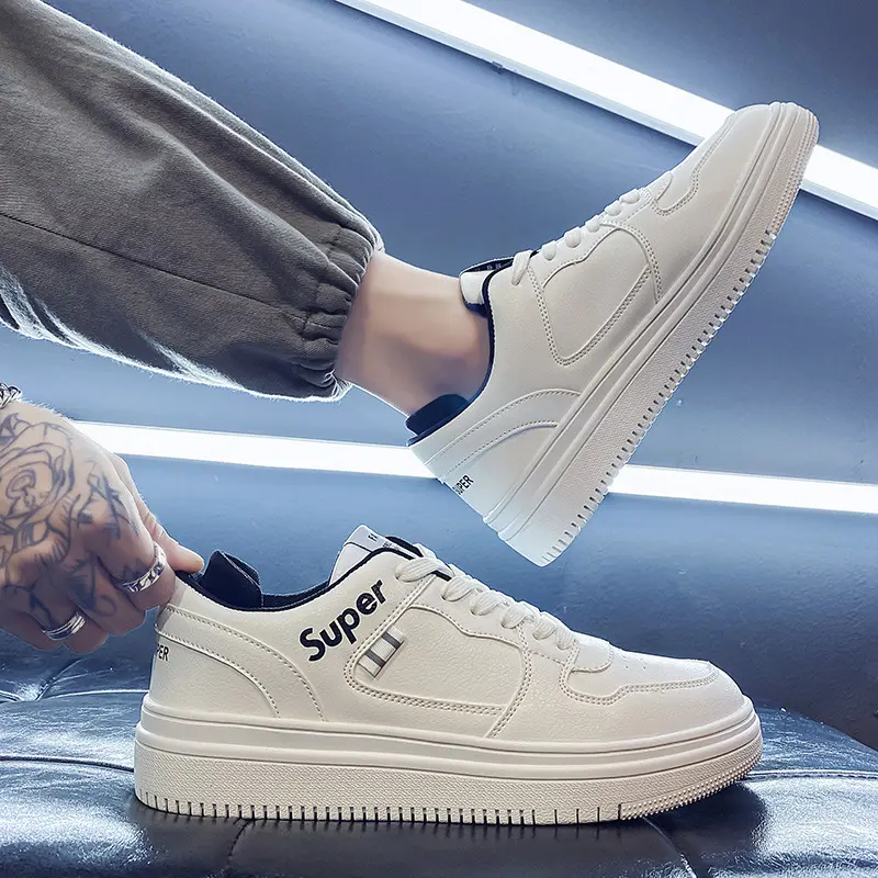 Skateboard Shoes for Men 2024 Spring Men's Skate Shoes Leisure Sports Running Shoes Youth Trendy Sneakers