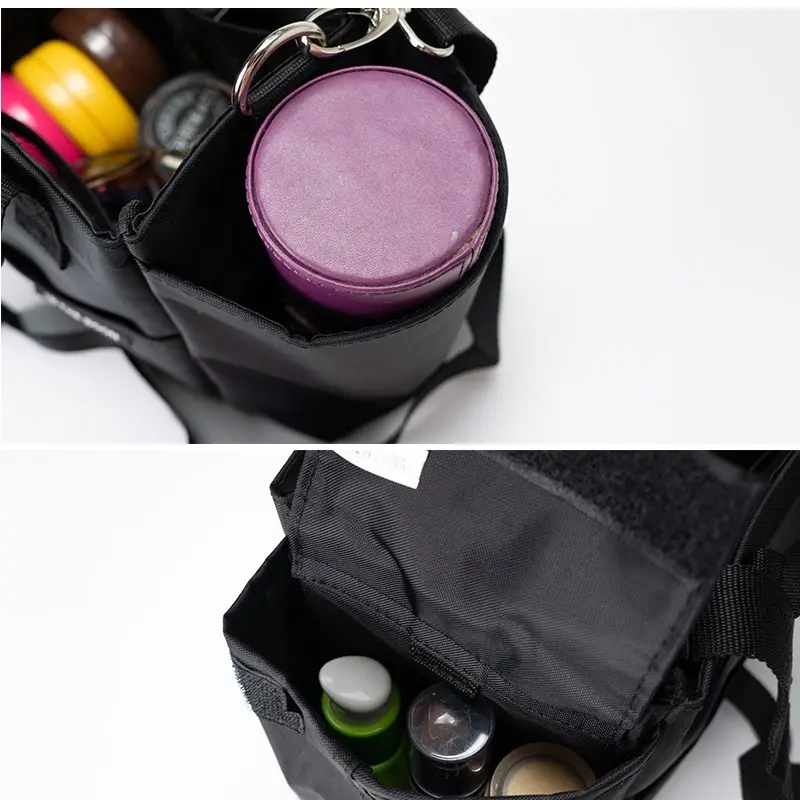 2020 Women Cosmetic Bag Large Make-up Bag New Storage Handbag Multifunctional Black Shoulder Bag Female Travel Cosmetic Kit