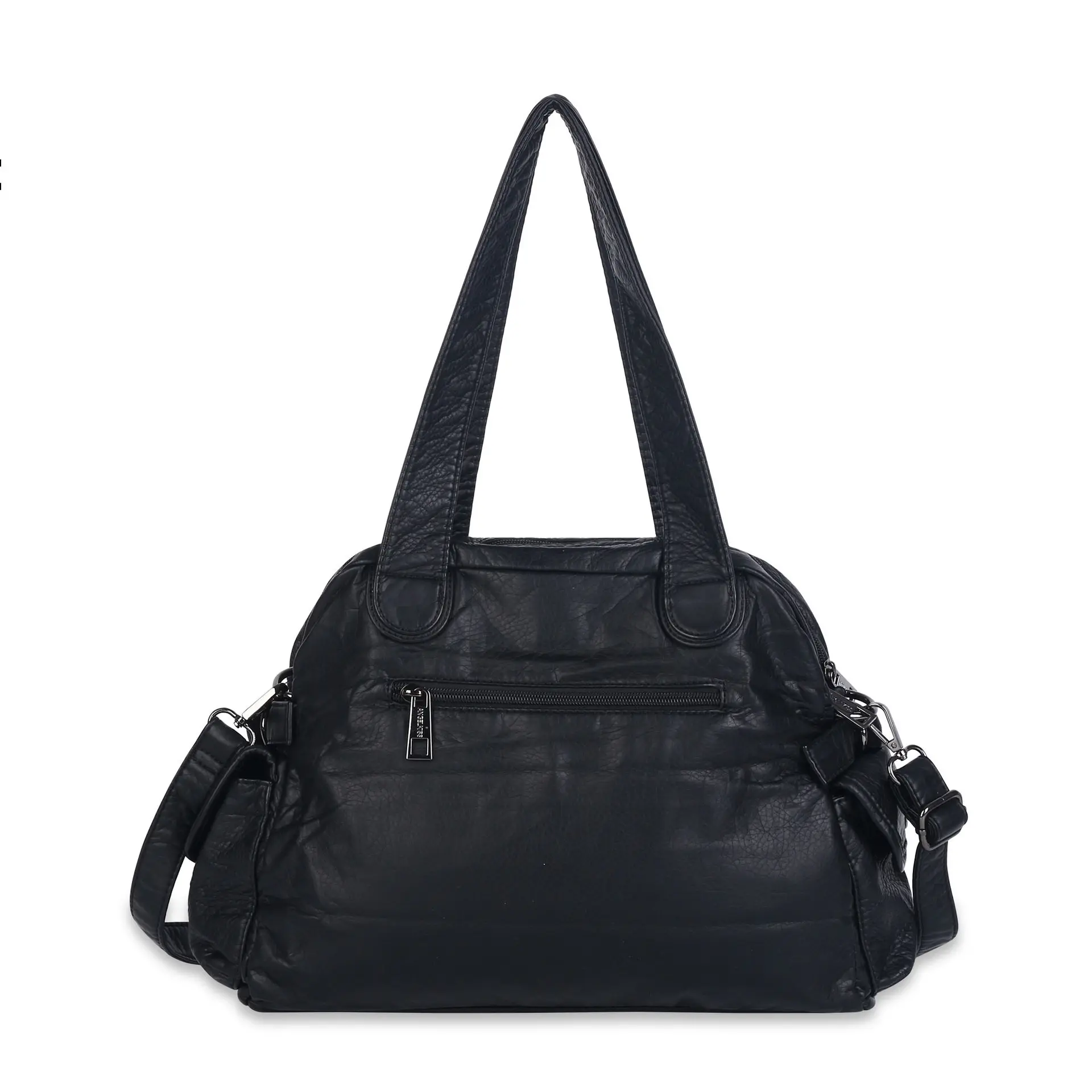 Women Handbags Satchel Top-handle Leopard Handbag Fashion PU Shoulder Bag Dumpling Pack Multi-pockets Shoulder Bags