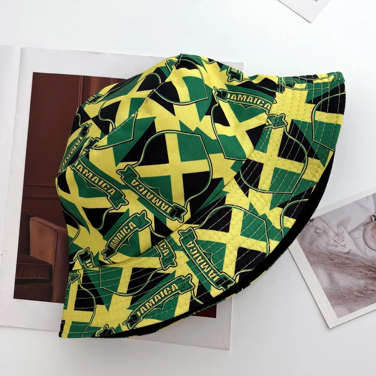 Cartoon Printing Bucket Hat Pattern Fisherman Hats For Men And Woman Double Sides Panama Cap Caps Street Outdoor