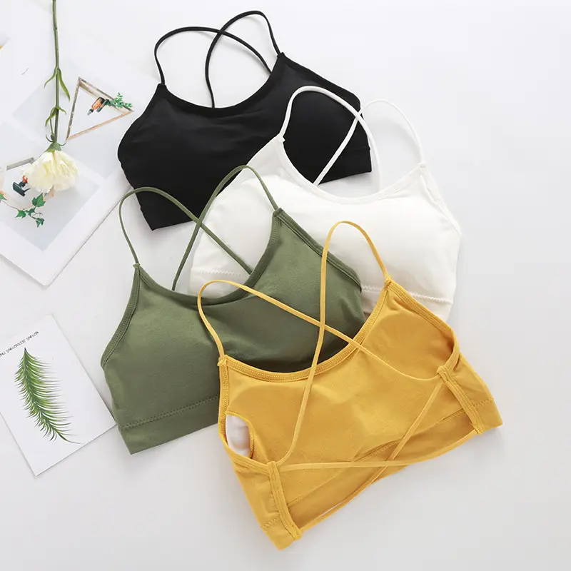 Top Women Cross Strap Sports Bra Push Up Sport Bra Top Yoga Gym Crop Top Brassiere Fitness Top Sport Breathable Beauty Back Bras