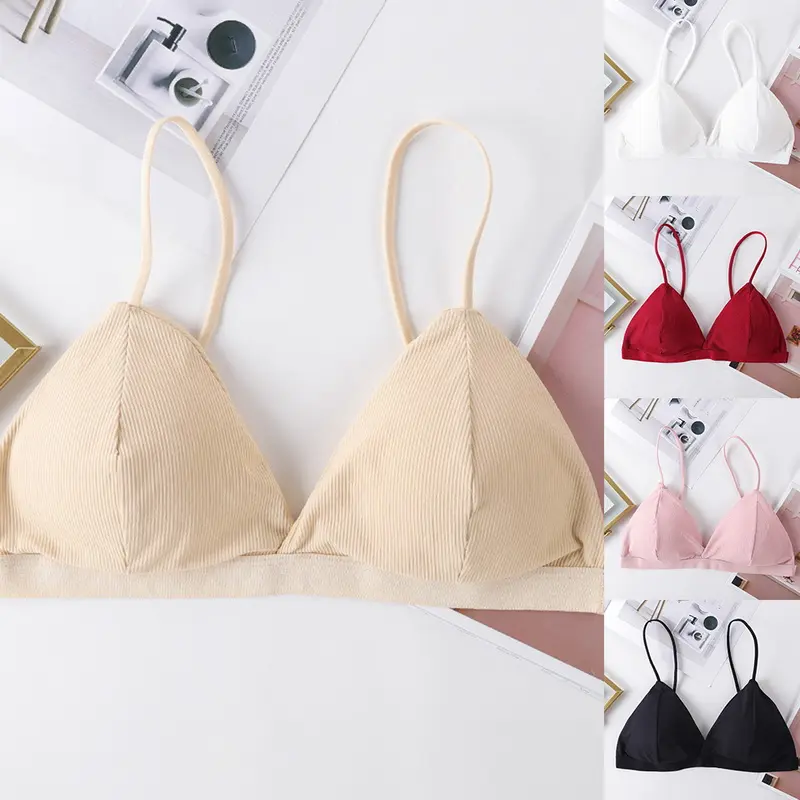 Women's Tube Top Crop Top Female Seamless Back Bra Outdoor Sports Underwear Bra For Women Cotton Female Bra Tops Brassiere