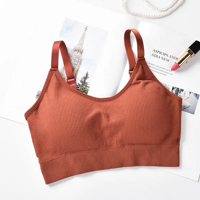 Seamless Brassiere Bras For Women Full Cup Breathable Bralette Wire Free Sleep Bra Tube Top For Sports Bra High Quality
