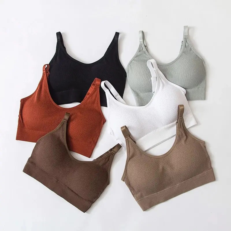 Seamless Brassiere Bras For Women Full Cup Breathable Bralette Wire Free Sleep Bra Tube Top For Sports Bra High Quality
