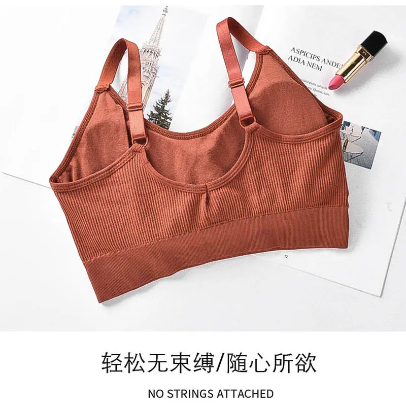 Seamless Brassiere Bras For Women Full Cup Breathable Bralette Wire Free Sleep Bra Tube Top For Sports Bra High Quality