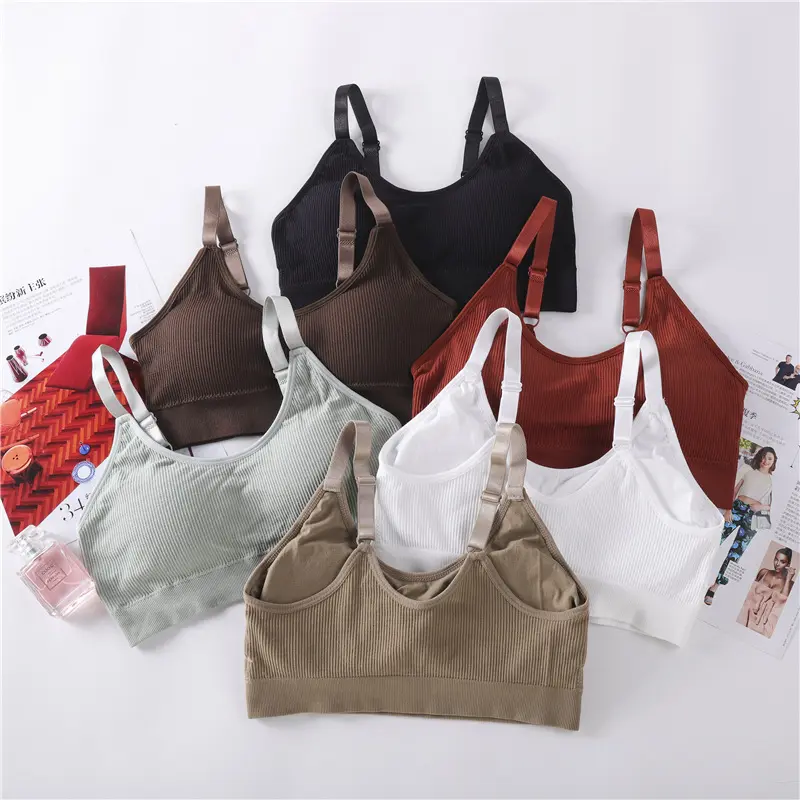 Seamless Brassiere Bras For Women Full Cup Breathable Bralette Wire Free Sleep Bra Tube Top For Sports Bra High Quality