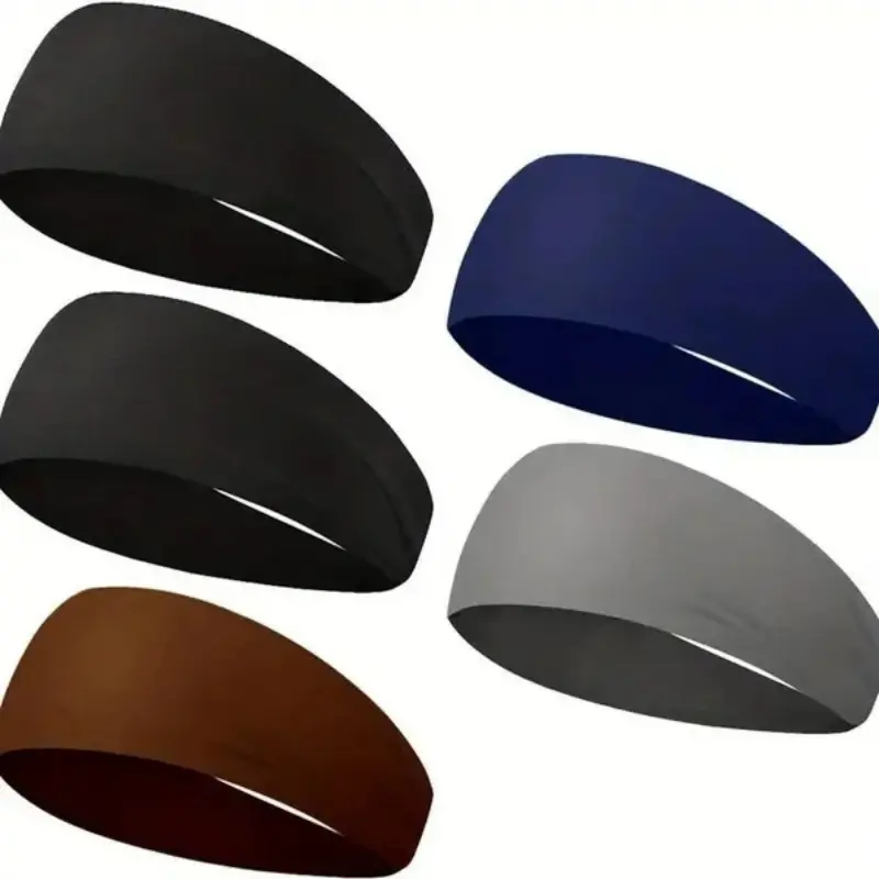 1/2pc Outdoor Sport Sweat proof Headband Men Women Sports Quick-dry Hair Bands Breathable Sweat absorbing Running Yoga Headwrap