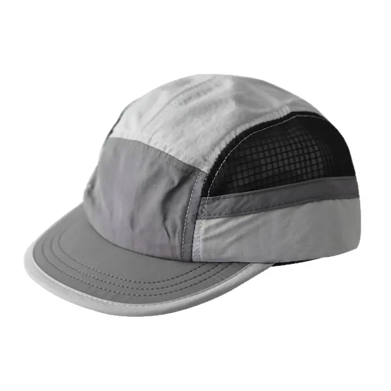 Quick-drying Sports Running Cap Summer Thin Baseball Caps Breathable Five-panel Casual Adjustable Outdoor Waterproof Sports Hat