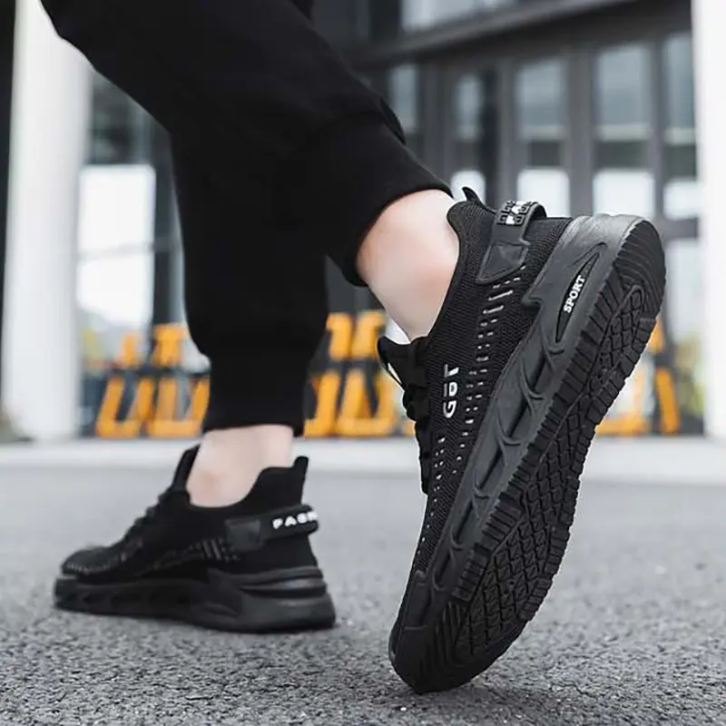 Classic Running Sneaker Men Comfortable Breathable Anti Slip Abrasion Resistant Soft Sole Lightweight Outdoor Casual Sport Shoes