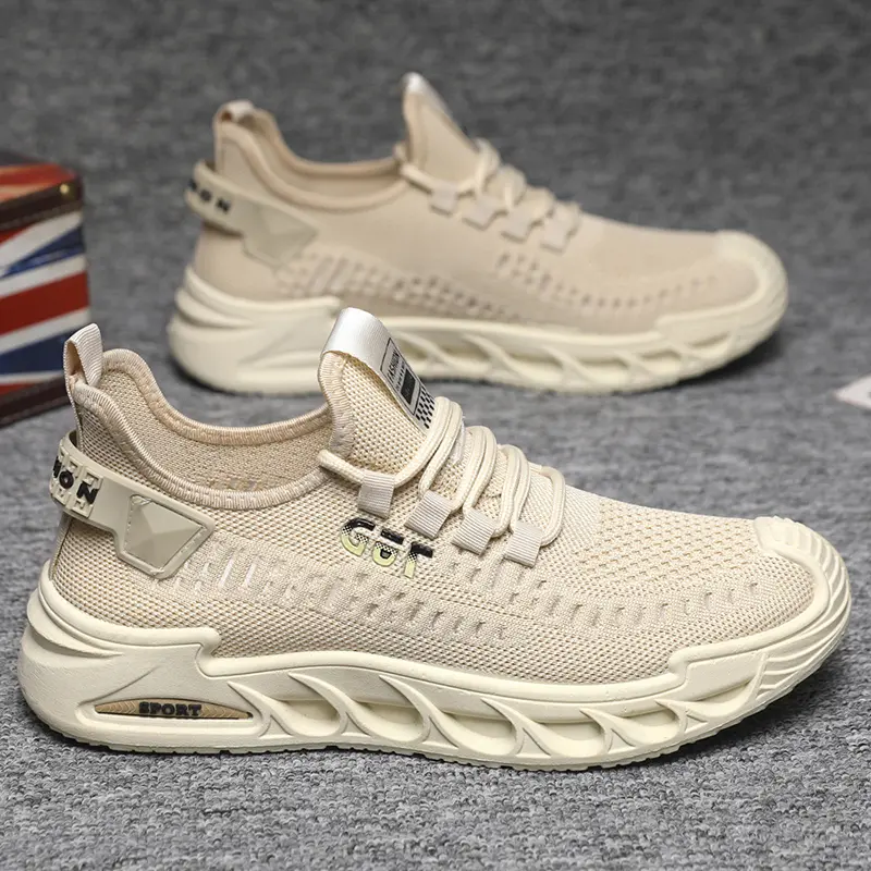 Classic Running Sneaker Men Comfortable Breathable Anti Slip Abrasion Resistant Soft Sole Lightweight Outdoor Casual Sport Shoes