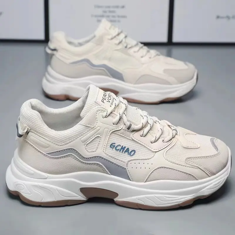 Fashion Non-slip Shoes Summer Breathable Mesh Sports and Leisure Running Shoes Versatile Little White Shoes Size 39-44
