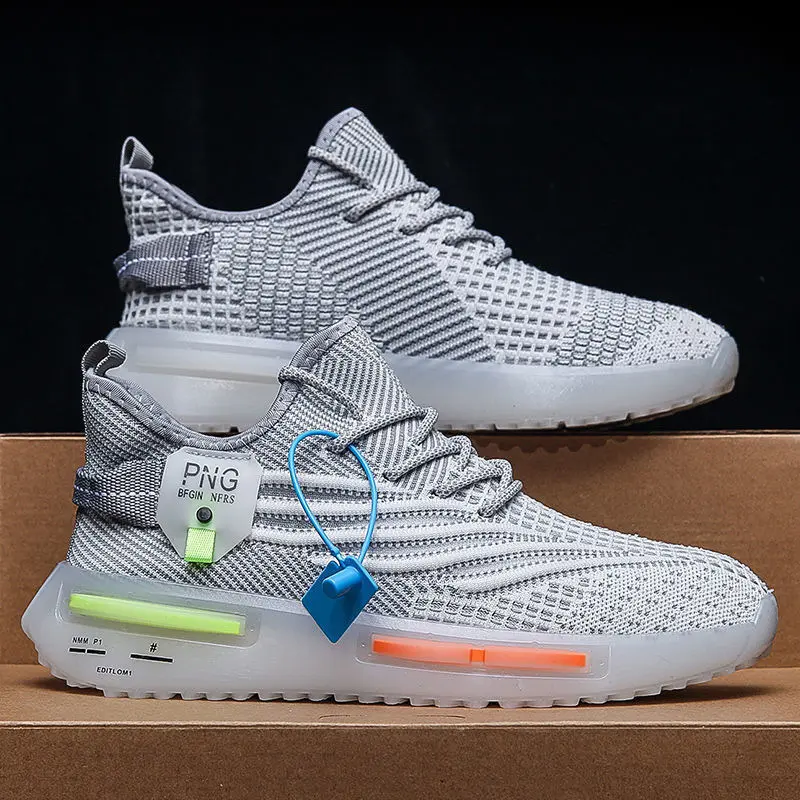 Leisure outdoor sports breathable running shoes four seasons 2024 trendy coconut shoes platform shoes New sports shoes new