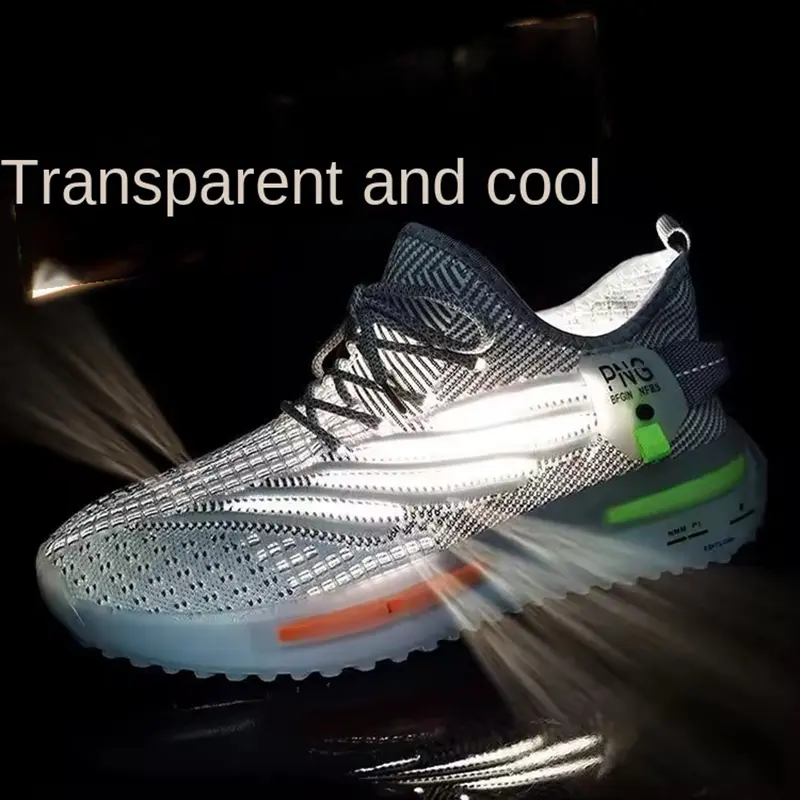 Leisure outdoor sports breathable running shoes four seasons 2024 trendy coconut shoes platform shoes New sports shoes new