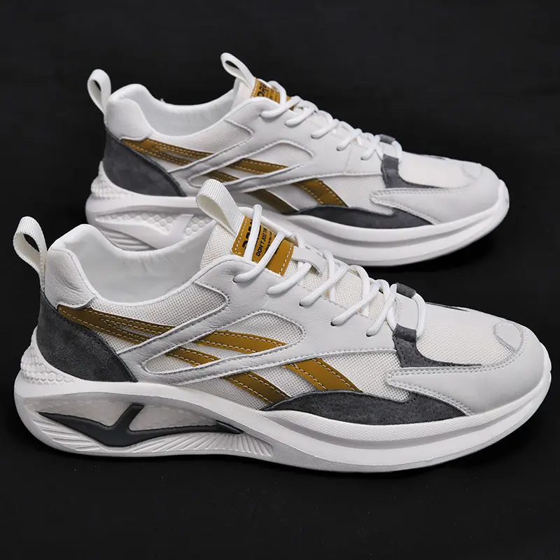 2024 Breathable Shoes for Men Mesh Lightweight Casual Shoes Comfortable Soft Bottom Flats Lace Up Men Sneakers