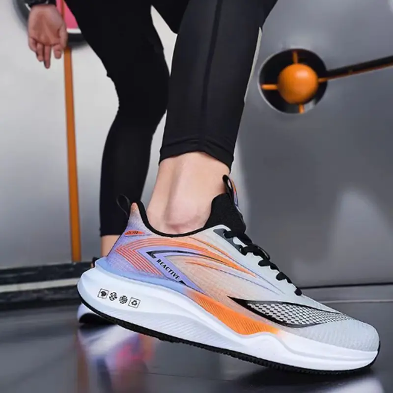 Oulylan New Style Spring Running Shoes Plastic Sole Sneakers Lightweight Breathable Women's Shoe Round Headband Tie Casualshoe