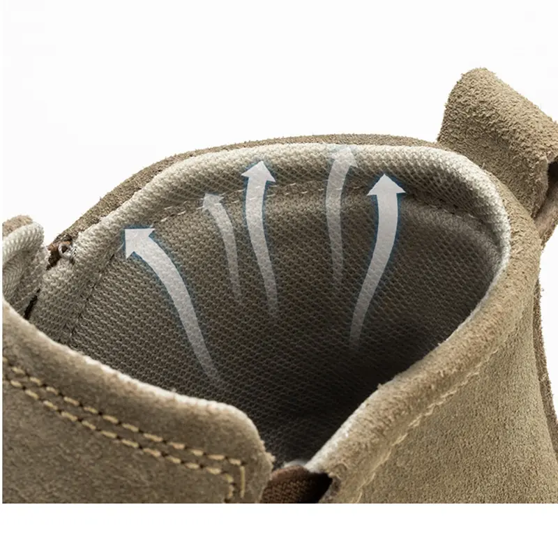 Man Safety Boots High top Safety Shoes Men Steel Toe Work Shoes Men Anti-smash Indestructible Construction Boots Winter