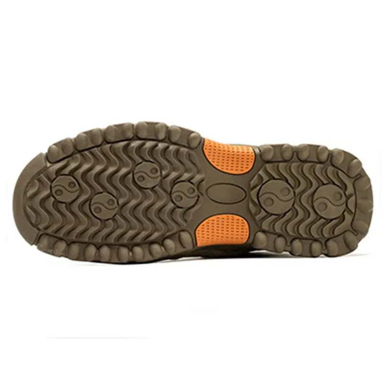 Man Safety Boots High top Safety Shoes Men Steel Toe Work Shoes Men Anti-smash Indestructible Construction Boots Winter