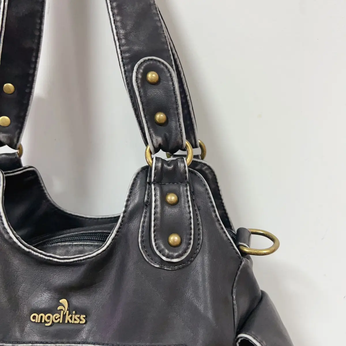  Women's Bag Fashion Handbags Large PU Leather Shoulder Bag Vintage Top-handle Handbag Female Satchel Shoulder Bags