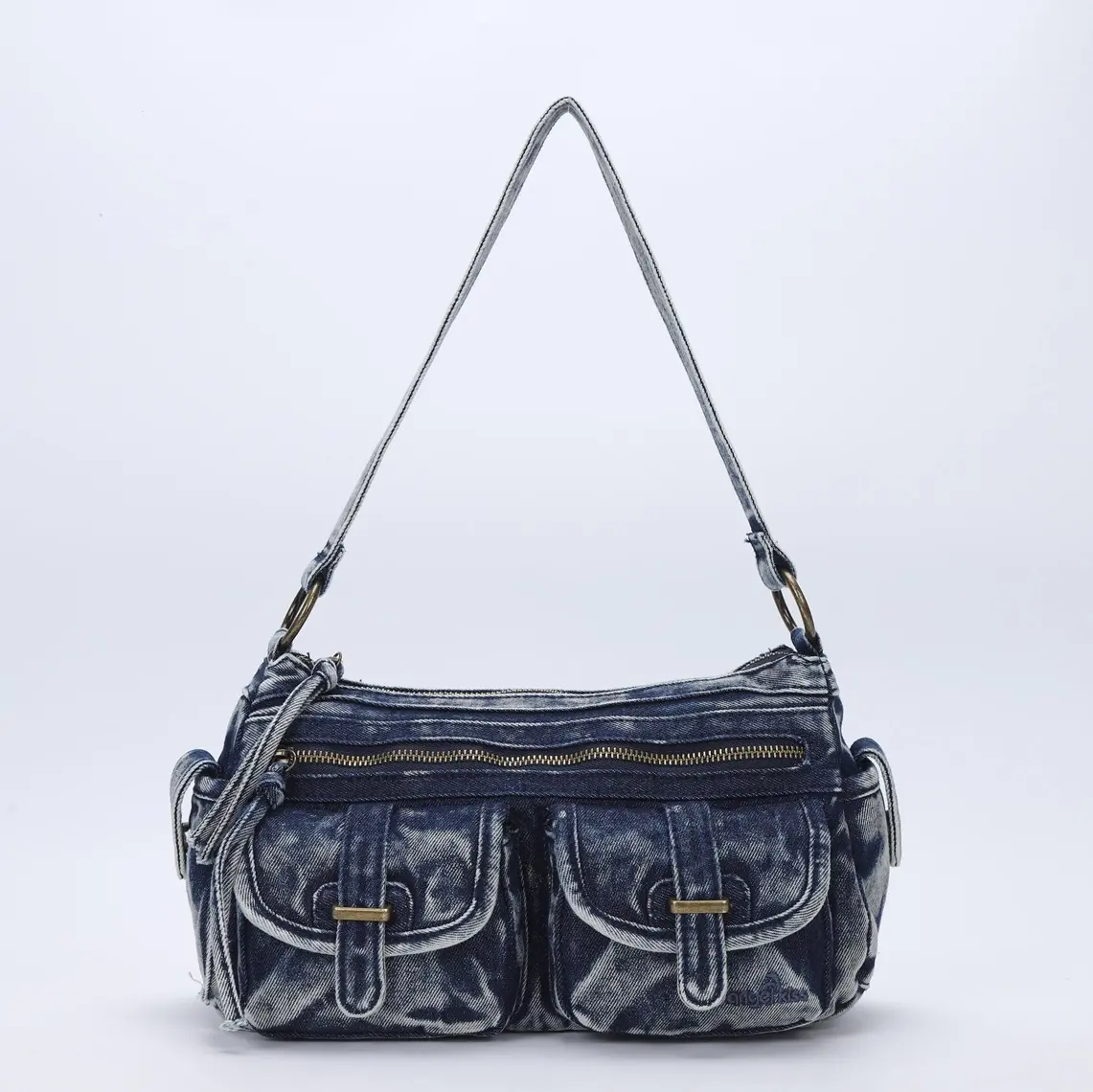  Women Handbags Satchel Top-handle Handbag Denim Shoulder Bag Dumpling Pack Give Gifts Shoulder Bags Phone Money Pack