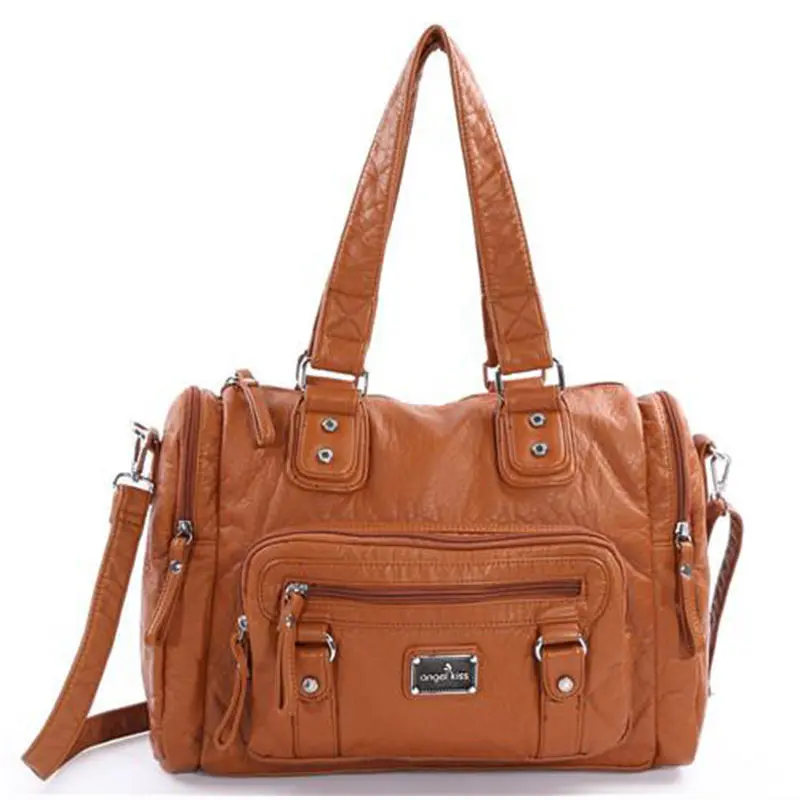  Fashion handbags  Fashion Shoulder Bag for Women Soft PU Crossbody Handbg Large Capacity Messenger Bag Hobos Big Purse
