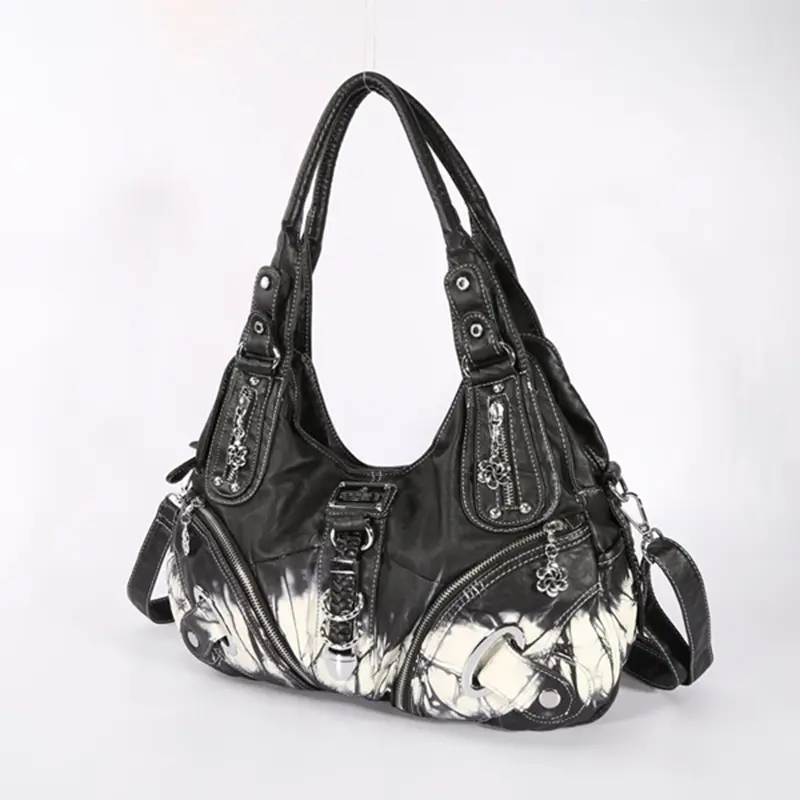 Bag Women Shoulder Bag Top-handle Handbag Fashion Tie-dye Satchel Dumpling Pack Shoulder Bag Tote Bag