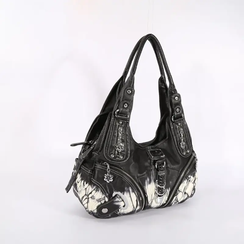 Bag Women Shoulder Bag Top-handle Handbag Fashion Tie-dye Satchel Dumpling Pack Shoulder Bag Tote Bag