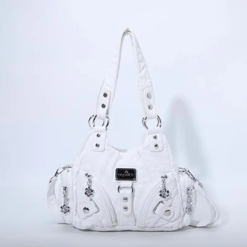 Women Handbags Soft Bag Small Top-handle Purse Fashion Satchel Multi-Pockets Shoulder Bag Hobos Phone Pack Tote Bag