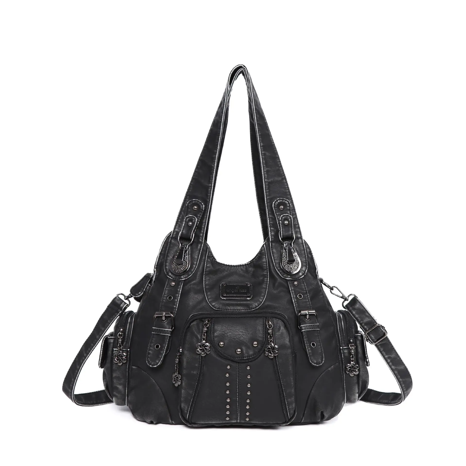 Women's Bag Fashion Handbags Large Leopard Shoulder Bags PU Leather Satchel Large-capacity Shoulder Purse Bag bolsa feminina
