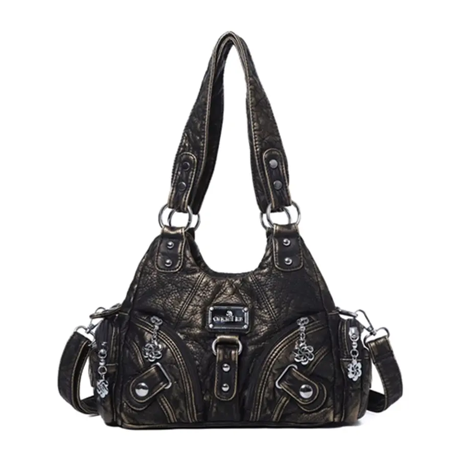 Women Handbags Soft Bag Small Top-handle Purse Fashion Satchel Multi-Pockets Shoulder Bag Hobos Phone Pack Tote Bag