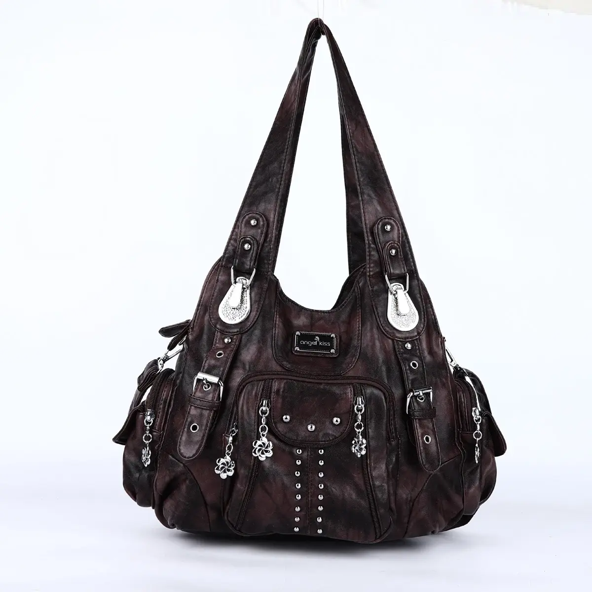 Fashion Handbags Women Shoulder Bags PU Leather Handbag Female Satchel Big-capacity Shoulder Purse Bag bolsa feminina