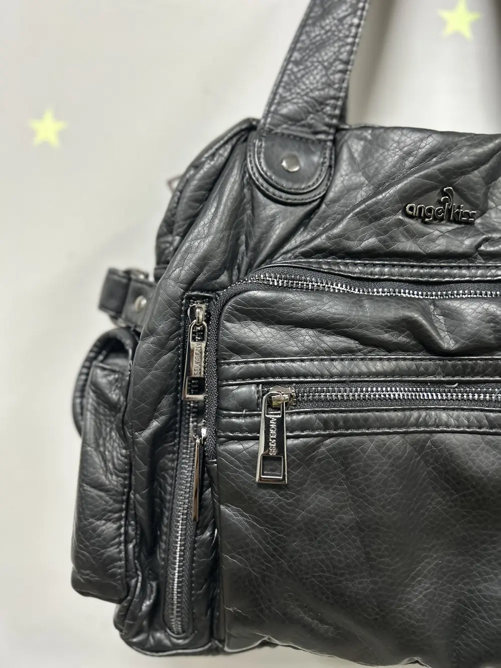  Women Handbags Satchel Top-handle Handbag Fashion PU Shoulder Bag Dumpling Pack Multi-pockets Shoulder Bags Tote Bag