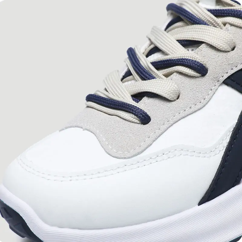 Oulylan Summer New Men's Shoes Thick soled Comfortable Breathable Trendy Versatile Sports Shoes Leisure Running Shoes