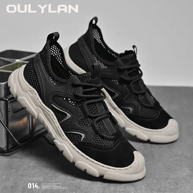 2024 Sneakers  Men's Sandals Summer Classic Outdoor Lightweight Walking Hiking Men's Sandals Casual Beach Wading Shoes