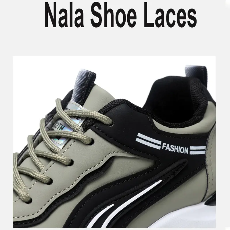 2025 Summer Anti Slip Lace Up Sneakers Men New Lightweight Breathable Running Shoes Trendy Versatile Wear Resistant Sports Shoes