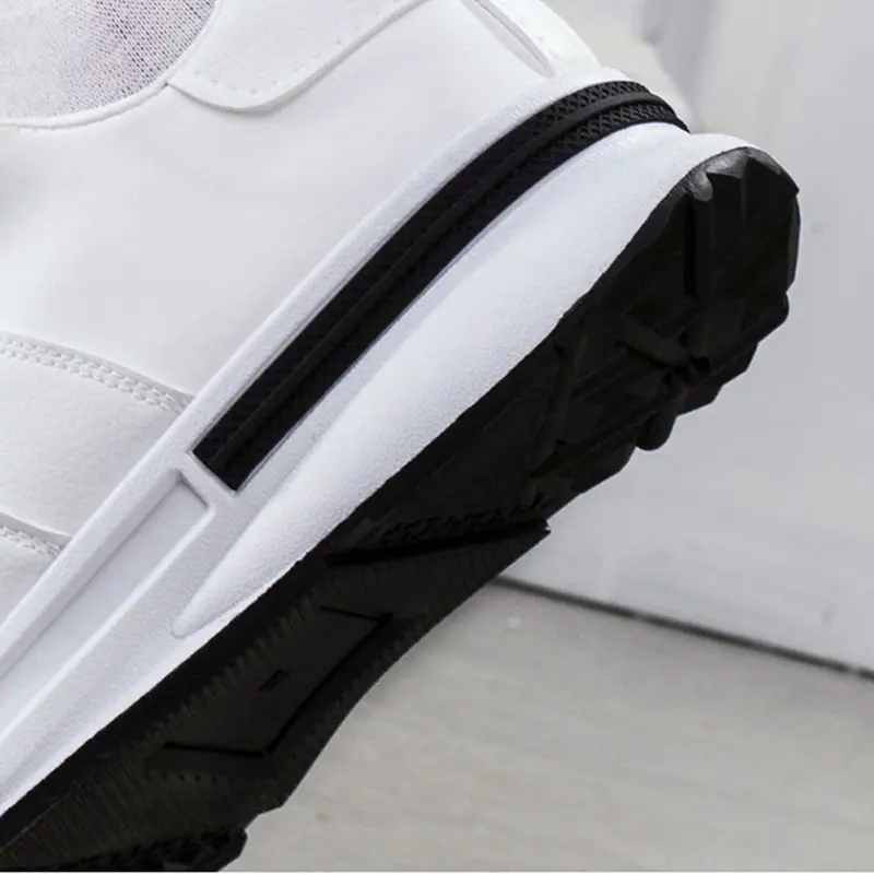Oulylan New Men's Shoes Casual Board ShoesBreathable Comfortable Thick Soled Fashiona Student Travel Sports Running Shoes