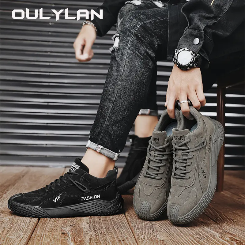 Sneakers Summer Men's Trendy Shoes 2024 Footwear Outdoor Hiking Shoes Sports Wear Resistant Anti Slip Cycling Fashion VIP Youth