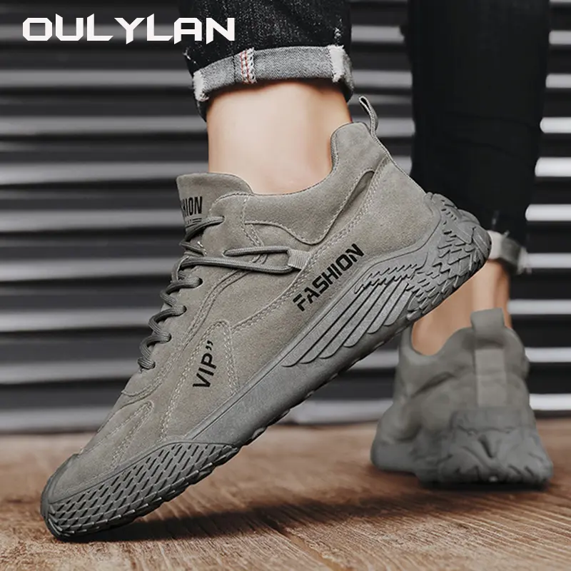 Sneakers Summer Men's Trendy Shoes 2024 Footwear Outdoor Hiking Shoes Sports Wear Resistant Anti Slip Cycling Fashion VIP Youth
