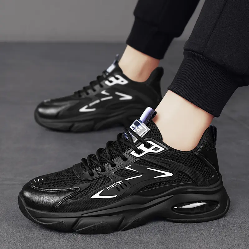 Breathable Men Running Shoes Lightweight Sneakers Anti-slip Outdoor Men's Sneakers Soft Sports Shoes Walking Tennis