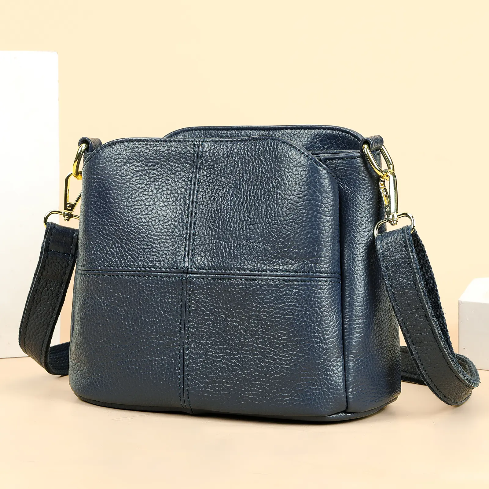 MVA Women's Handbag Multifunctional Shoulder Bag Genuine Leather Crossbody Shoulder Bag Large Wallet Fashion Flap Bag сумка