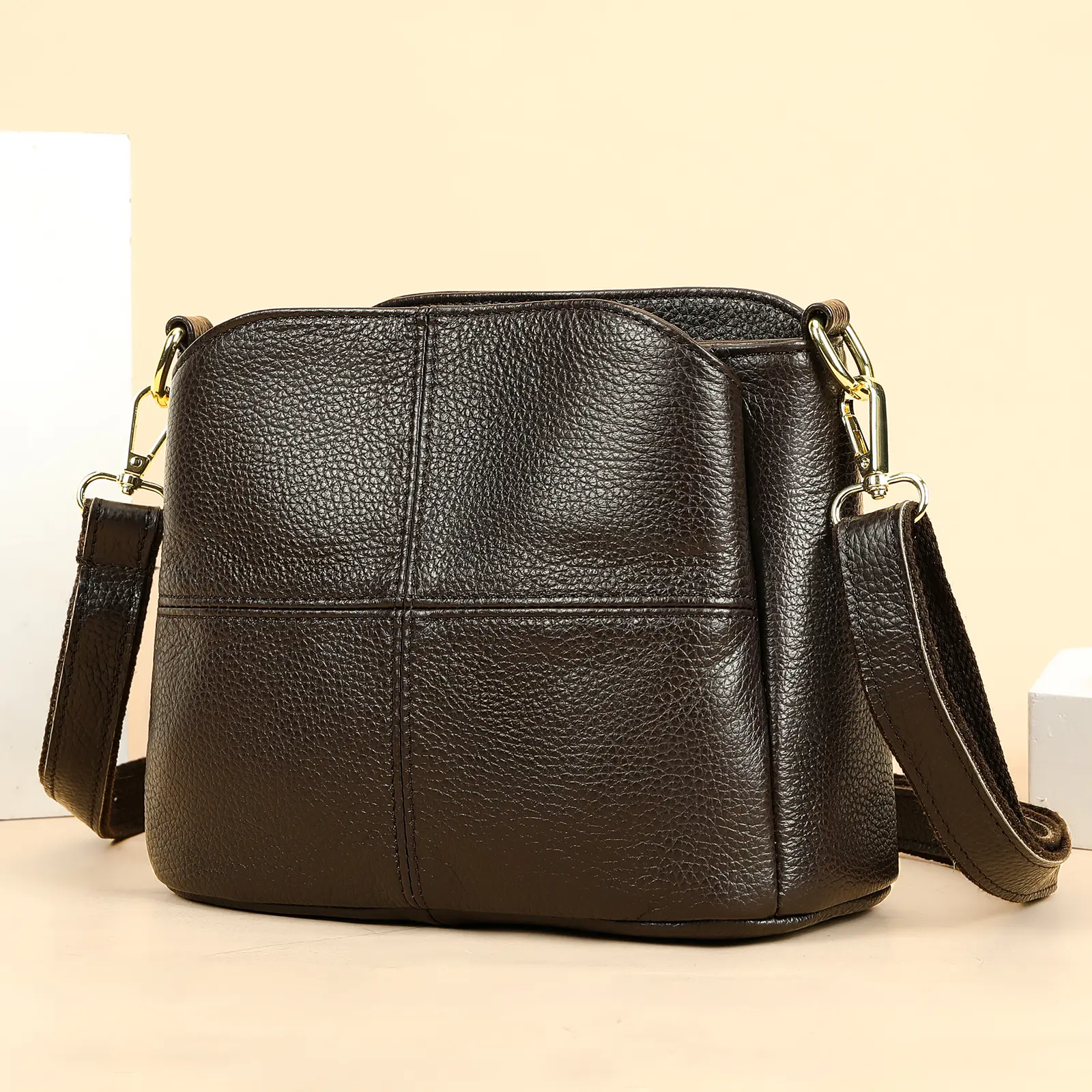 MVA Women's Handbag Multifunctional Shoulder Bag Genuine Leather Crossbody Shoulder Bag Large Wallet Fashion Flap Bag сумка