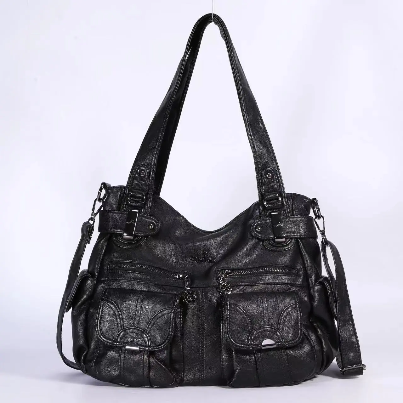  Women Handbags Top-handle Shoulder Bag Large Multifunctional Bag Washable PU 13”x17” Casual Bags Shopper Bags Large