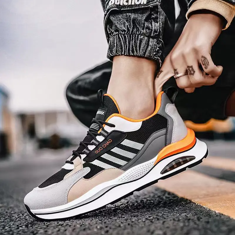 Running Shoes for Men Sports Anti-skid Walking Wear-Resistant Jogging Sneakers Choice Outdoor Lightweight Soft Man Mens Casual