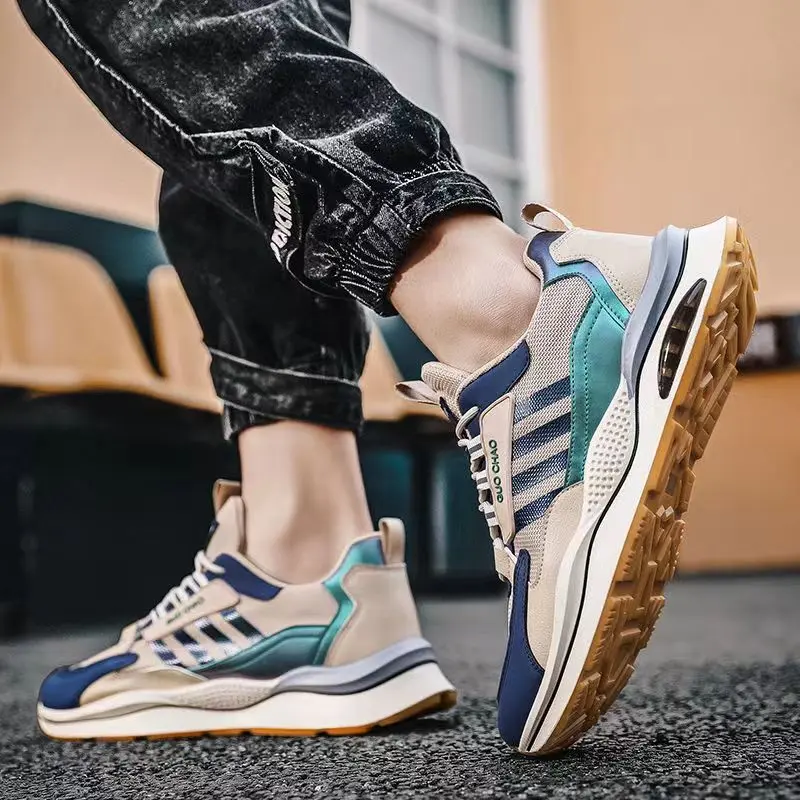 Running Shoes for Men Sports Anti-skid Walking Wear-Resistant Jogging Sneakers Choice Outdoor Lightweight Soft Man Mens Casual