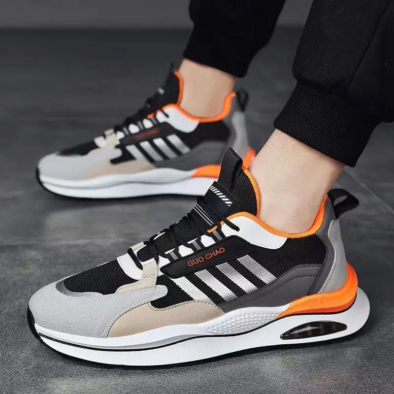 Running Shoes for Men Sports Anti-skid Walking Wear-Resistant Jogging Sneakers Choice Outdoor Lightweight Soft Man Mens Casual