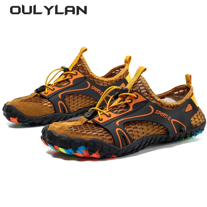 Water Shoes Men Sneakers Barefoot Outdoor Beach Sandals Upstream Aqua Shoes Quick-Dry River Sea Diving Swimming
