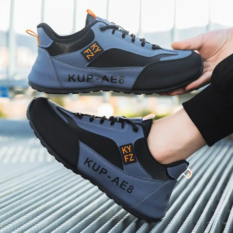 2025 New Soft-soled Wear-resistant Walking Shoes Men's Leather Casual Sports Shoes Lightweight Hidden Heel Shoes