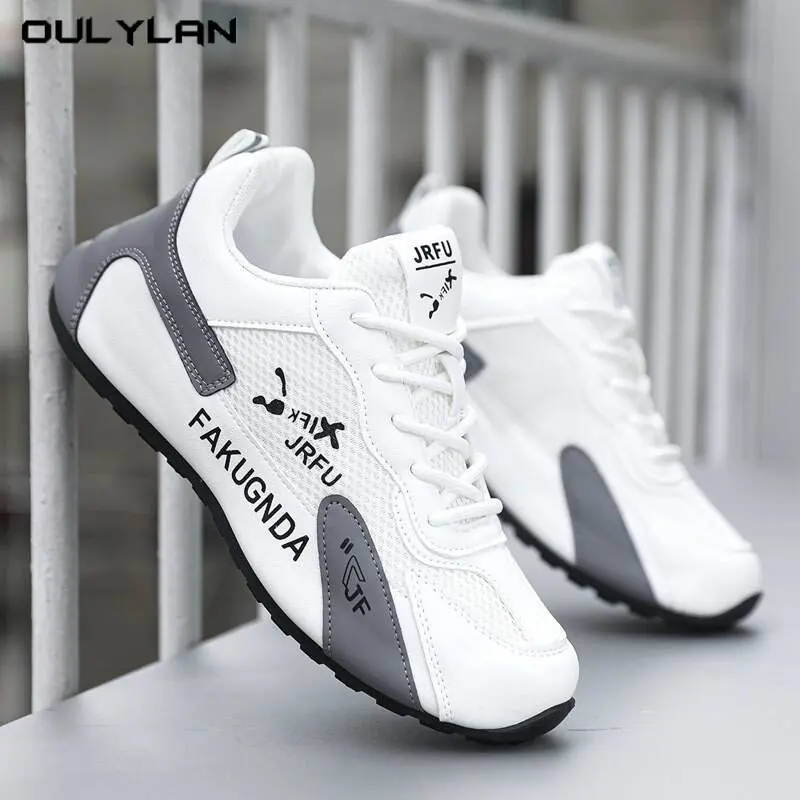 2025 New Lightweight Soft-soled Casual Shoes Men's Shoes Leather Sneaker Hidden Heel Shoes Outdoor Sports Shoes Walking Shoes