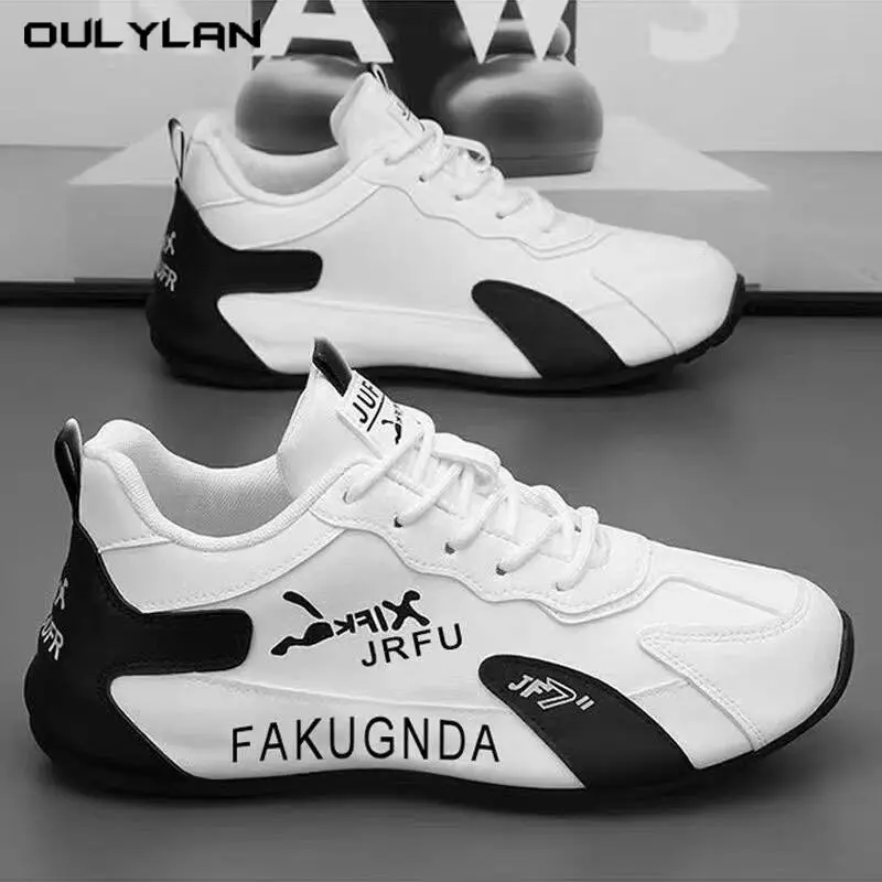 2025 New Lightweight Soft-soled Casual Shoes Men's Shoes Leather Sneaker Hidden Heel Shoes Outdoor Sports Shoes Walking Shoes
